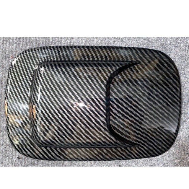 Ốp nắp bình xăng cacbon xe crv 2018- 2022 vân carbon cao cấp