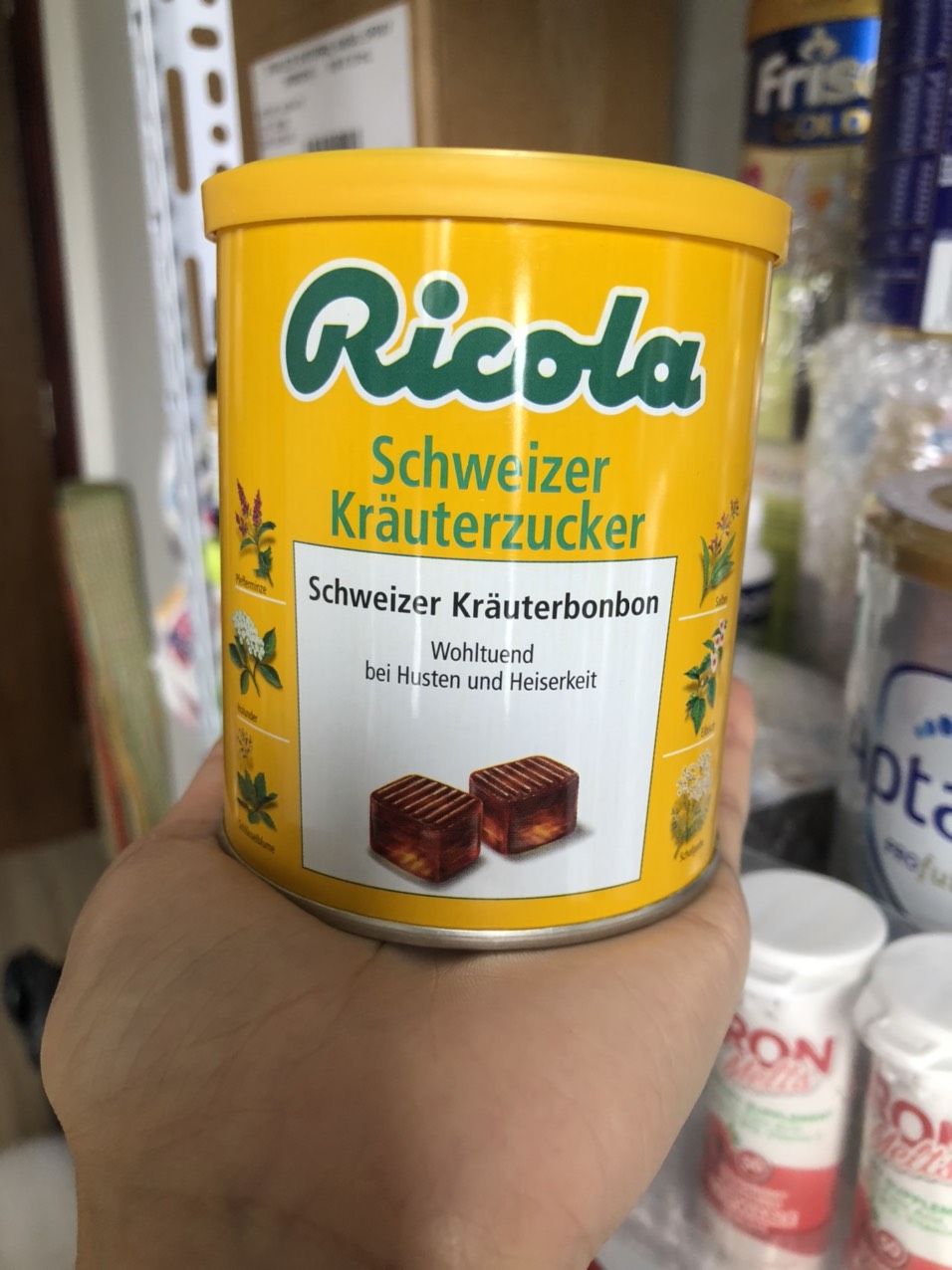 Kẹo ngậm ho ricola 250g đức