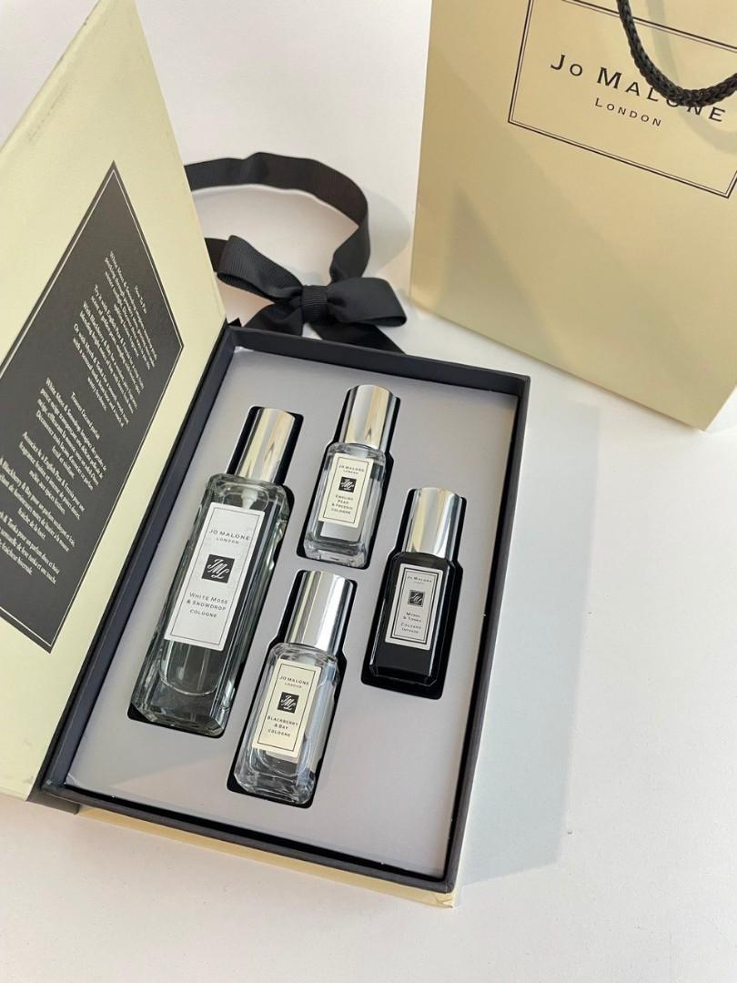 JO MALONE WHITE MOSS & SNOWDROP SCENT PAIRING COLLECTION SET 4in1