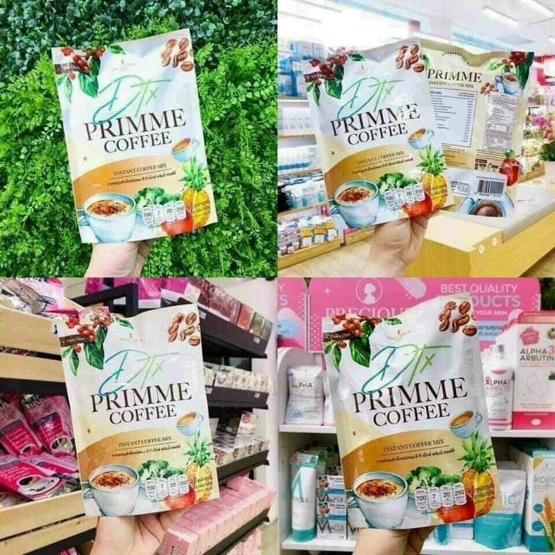 Cà phê giữ dáng đẹp da DTX Primme Coffee Thái Lan