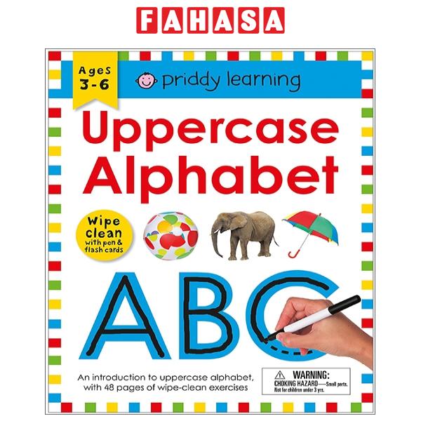 Fahasa - Wipe Clean Workbook: Uppercase Alphabet