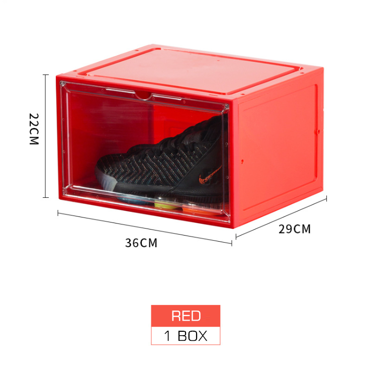 Red on sale shoe boxes