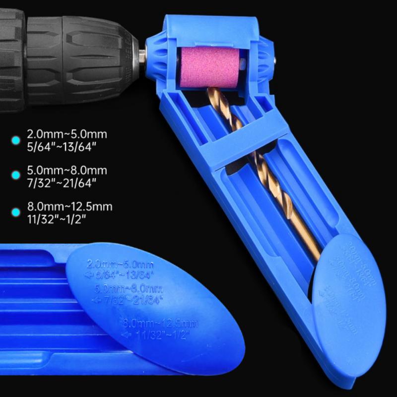 Portable Drill Bit Sharpener Corundum Grinding Wheel Bit Power Tools ...