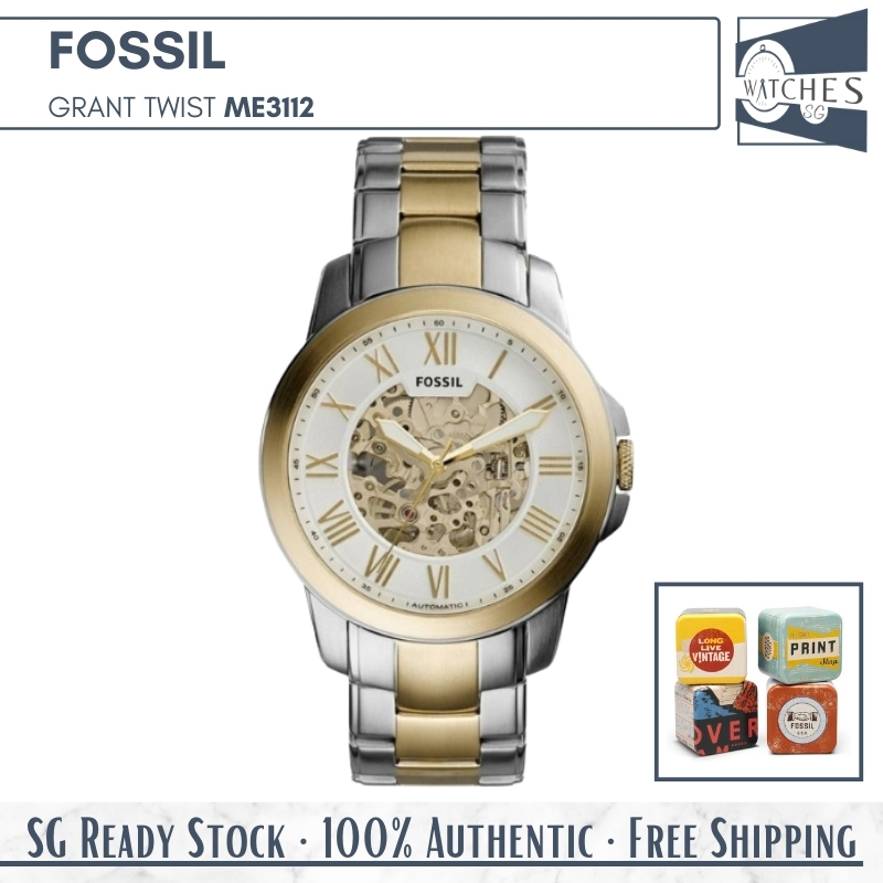 Sg Local) Fossil ME3112 Grant Twist 