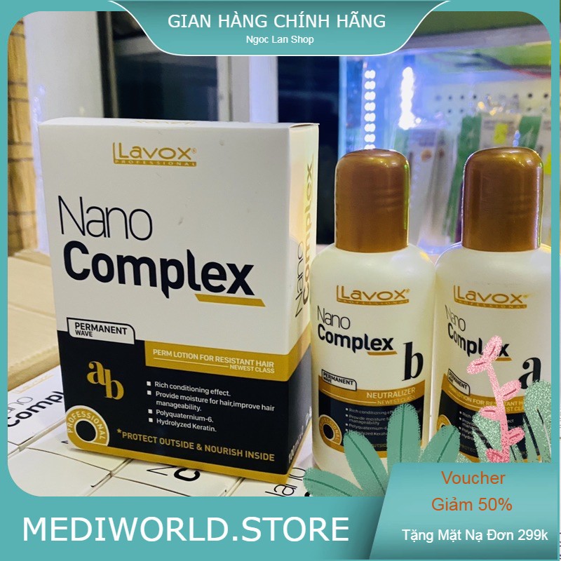 THUỐC UỐN LẠNH SIÊU DƯỠNG LAVOX NANO COMPLEX 100ml x 2