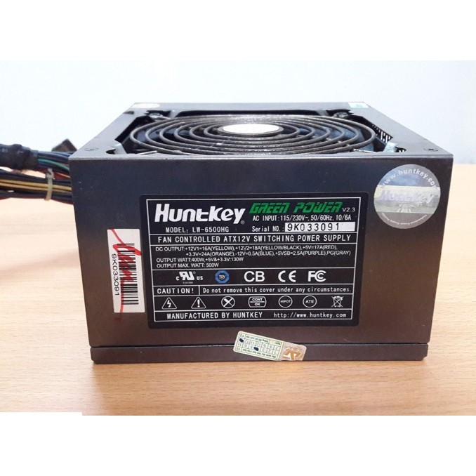 Nguồn hunkey 24 chân cũ bóc case