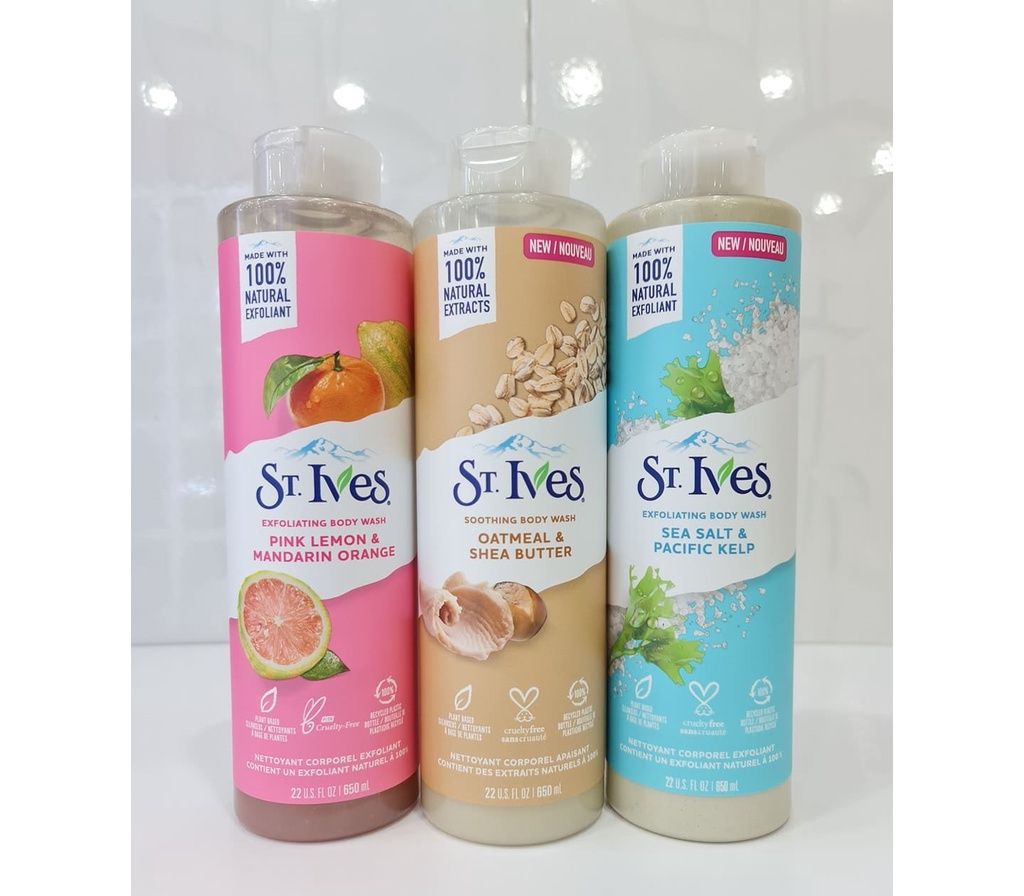 Sữa tắm tẩy tế bào chết St. Ives ( Sea Salt)