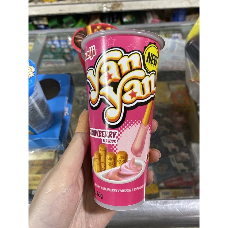 Bánh Que Chấm Yan Yan Meiji Các Vị 50g ( NT )