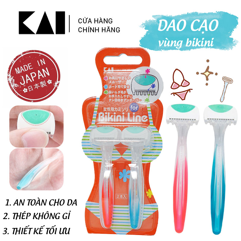 Dao Cạo Vùng Bikini Kai Bikini Line Razor