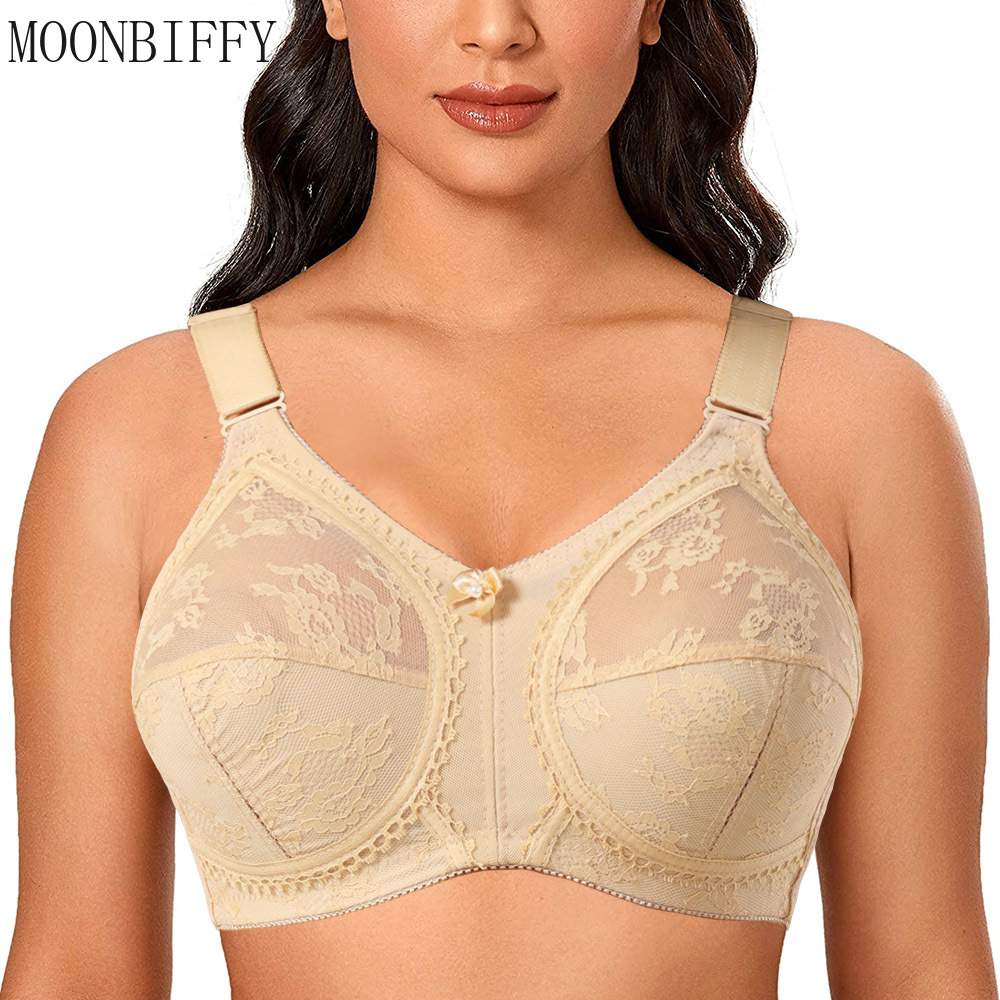 Bras%20for%20Women%20Big%20Minimizer%20Bras%20Large%20Size%20Lace%20Bra%20Women%20Unlined%20Full%20Cup%20Big%20Cup%20Thin%20Wireless%20Adjusted-straps%20Soutien%20Gorge%20-%20Image%208