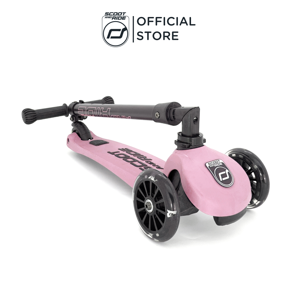 Xe scooter trẻ em Scoot and Ride Highwaykick 3 LED (Rose)