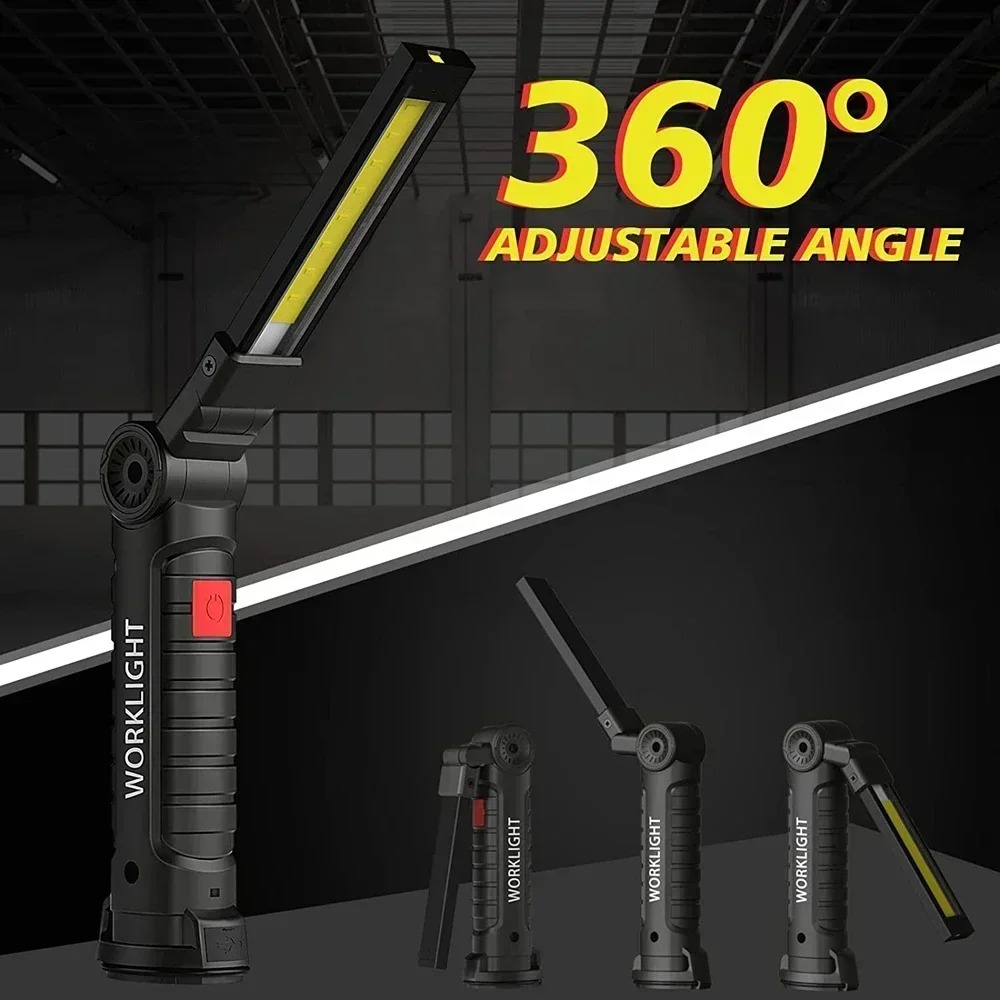 Durable%20Dimmable%20COB%20LED%20Work%20Light%20Waterproof%20Rechargeable%20LED%20Flashlight%20Portable%20360%C2%B0%20Rotation%20Inspection%20Lamp%20with%20Magnetic%20Hook%20Emergency%20-%20Image%204