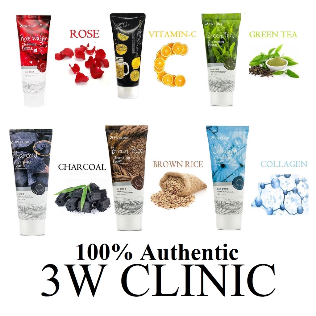 Sữa Rửa Mặt 3W Clinic Hàn Quốc