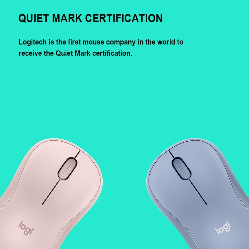 Logitech M221 Mouse Wireless Mouse Silent Mouse with 2.4GHz Optical Ergonomic PC Gaming Mouse for Mac OS 【100% Original】