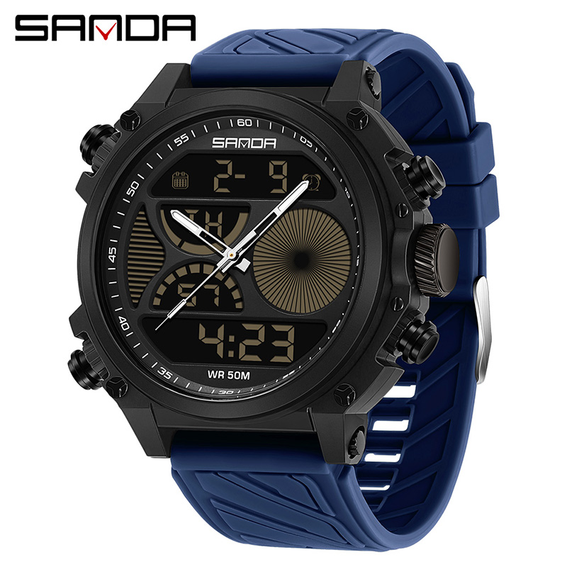 SANDA%20Multi%20Display%20Multi%20Function%20Watch%20Dial%20Visualization%20Design%20Trendy%20Waterproof%20Men's%20Watch%20SD6236%20-%20Image%205