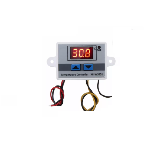 Bộ điều khiển nhiệt độ xh w3001 ac220 dùng máy ấp trứng, điều khiển đèn sưởi...
