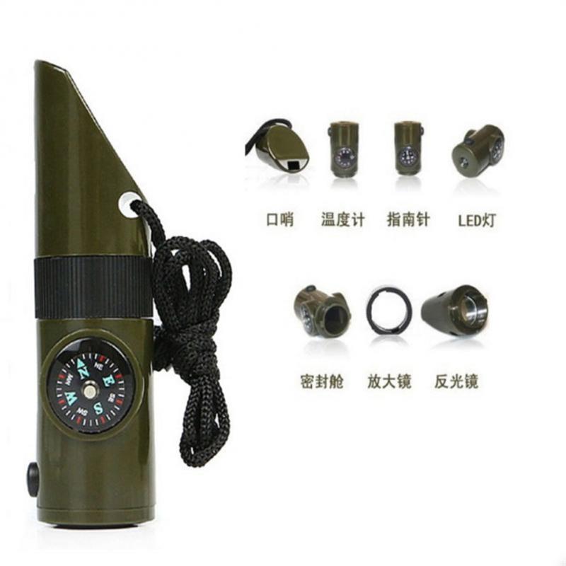 1~10PCS%20Multifunctional%20Whistle%20In%201%20Survival%20Whistle%20Trekking%20Thermometer%20Tools%20Magnifier%20Mirror%20With%20-%20Image%204