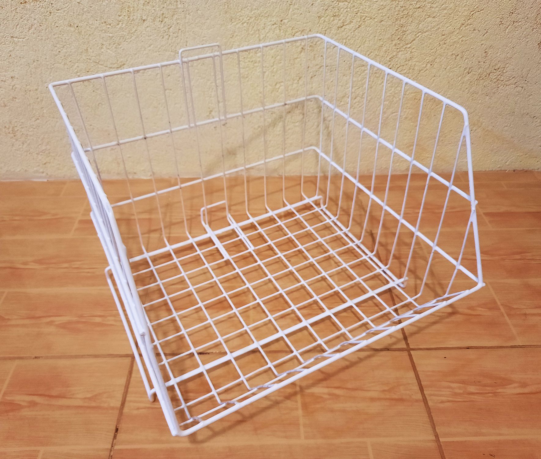 [42 CM] Stackable Wire Basket Chip Rack Display Multipurpose