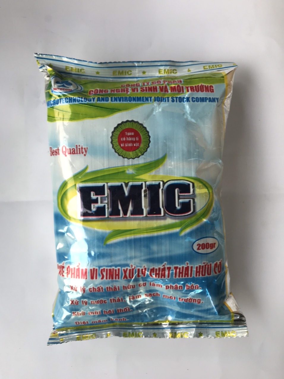 Chế phẩm vi sinh ủ phân hữu cơ EMIC 200g