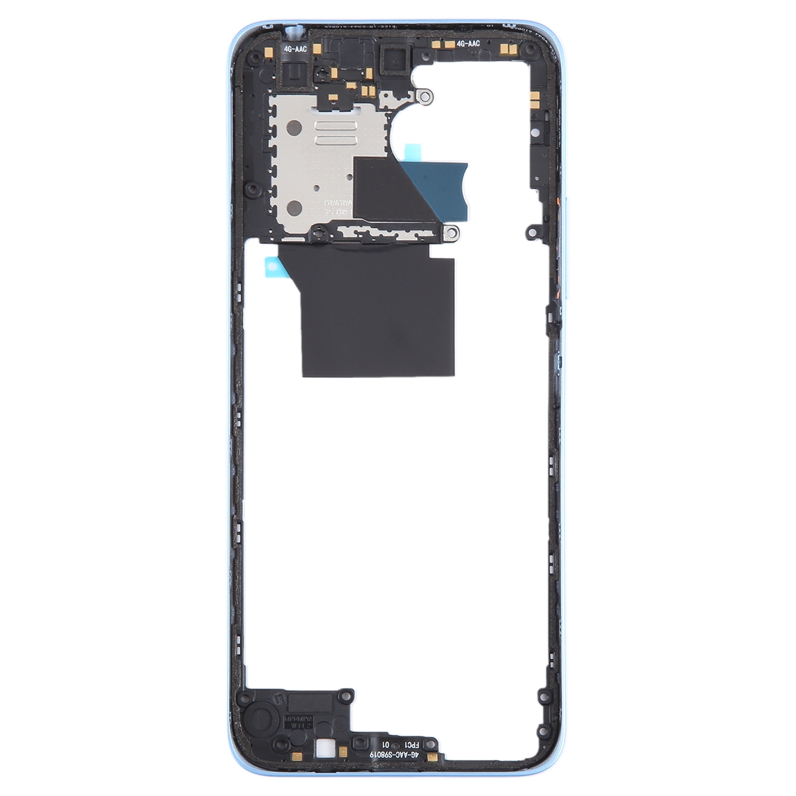 【EcoDealsq】For Xiaomi Redmi 12 4G Front Housing LCD Frame Bezel Plate ...