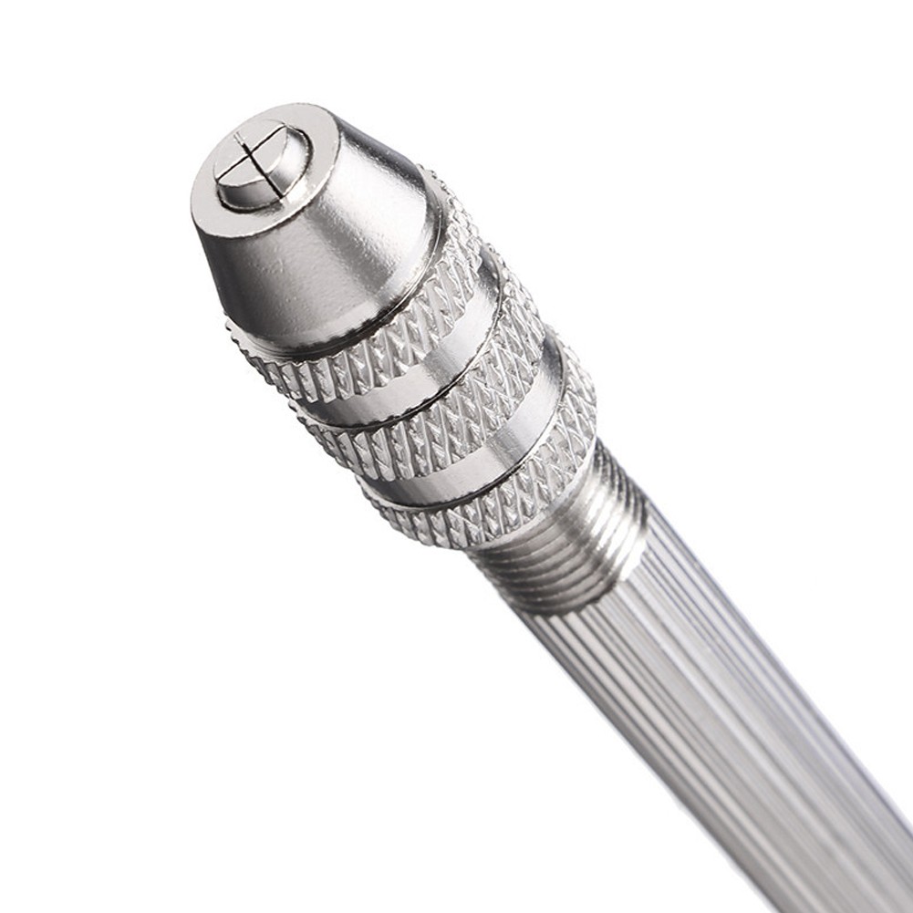 【Homeland】 High Quality Hand Drill Drill Bits Silver For Drilling Wood Making DIY