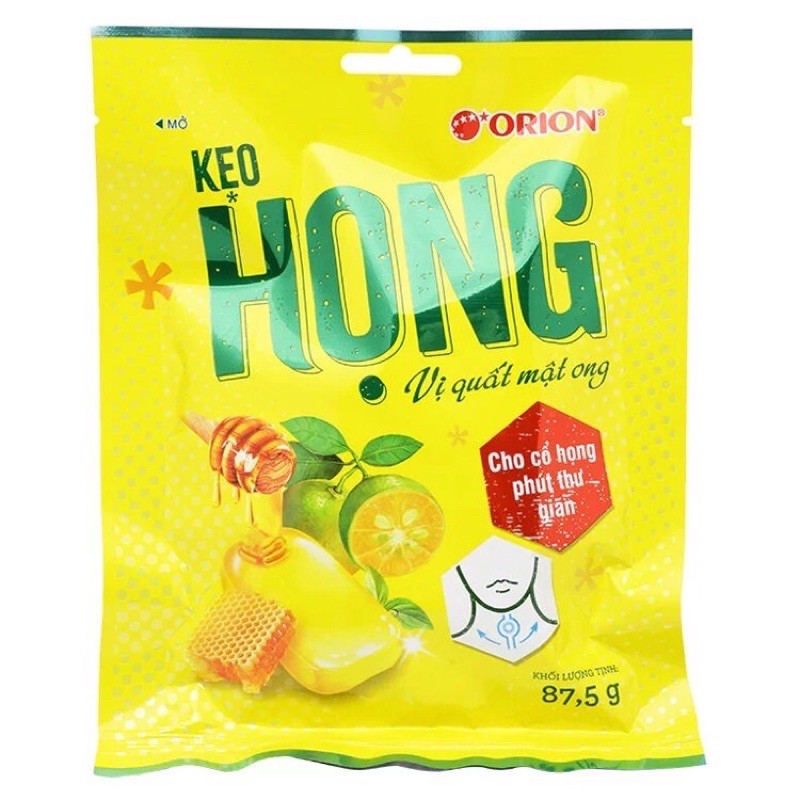 Kẹo Họng Vị Quất Mật ong Orion
