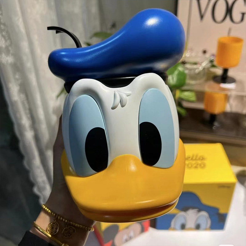 Mickey head piggy bank cartoon decoration creative desktop Mickey Mouse Donald Duck ornaments