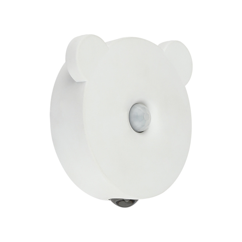 LED light wall lamp body sensor light USB rechargeable light bedside lamp bedroom light non-punching night light ambient light