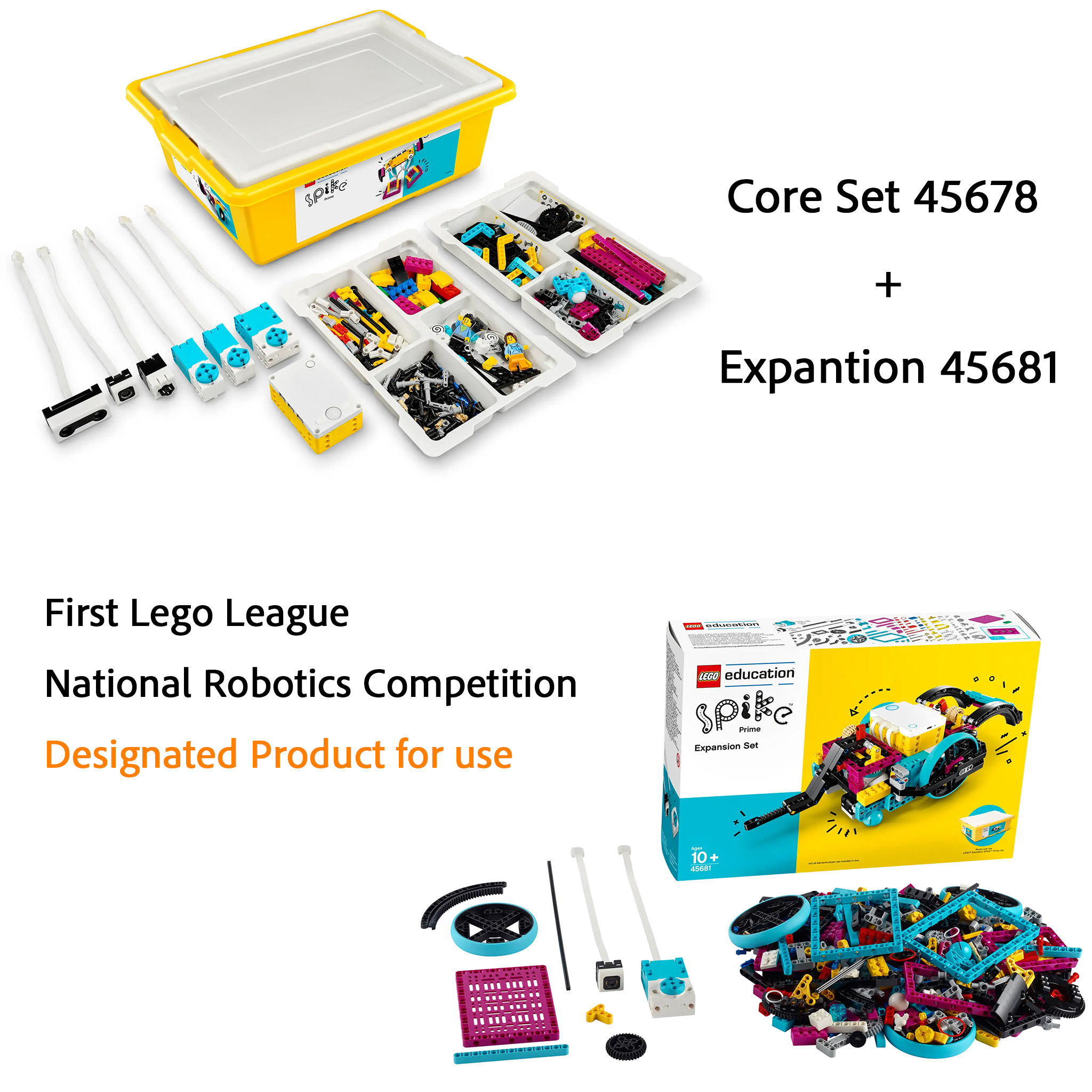 Lego Education Spike Prime Full Set (45678 45681) Lazada Singapore