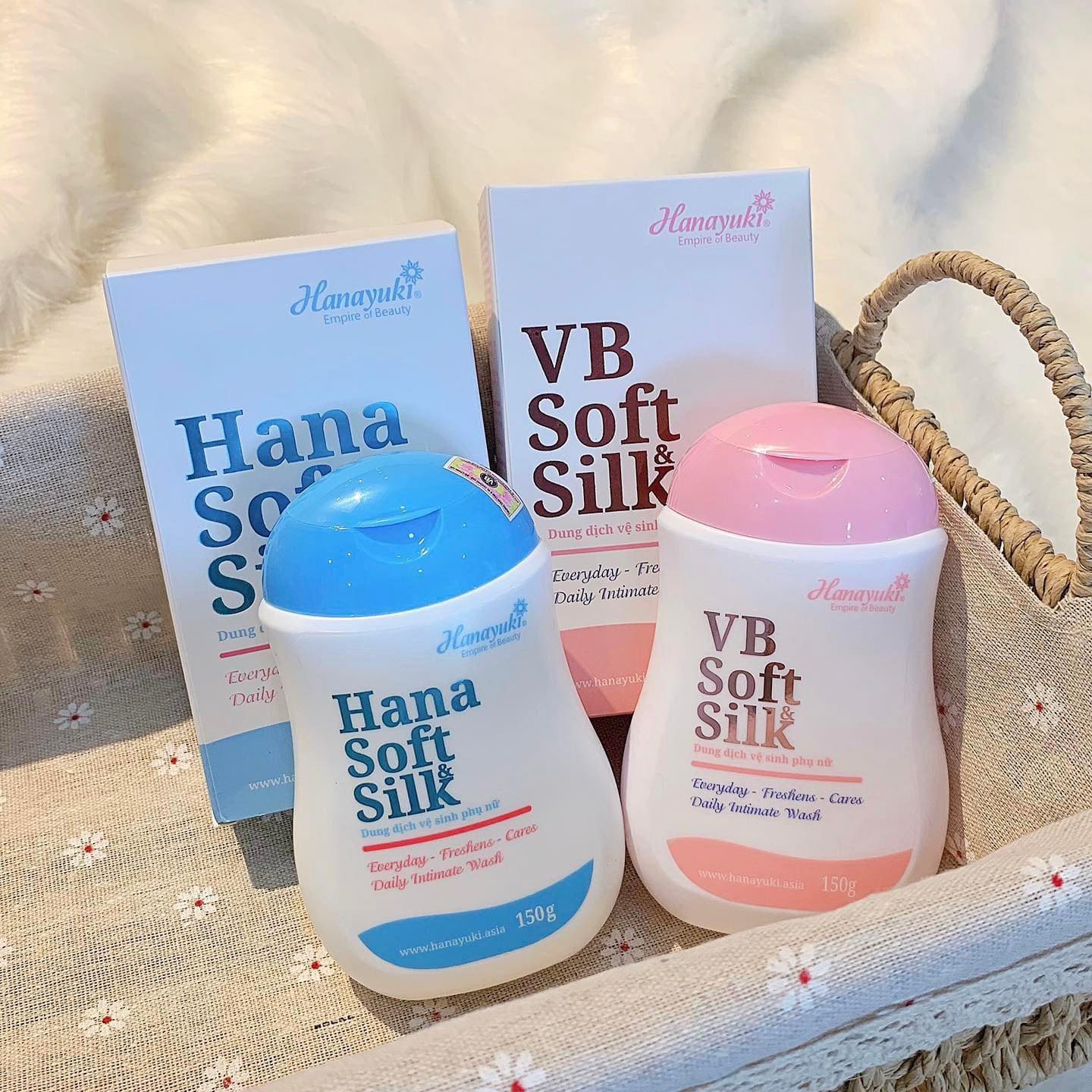 Dung dịch vệ sinh  Hana Soft Silk