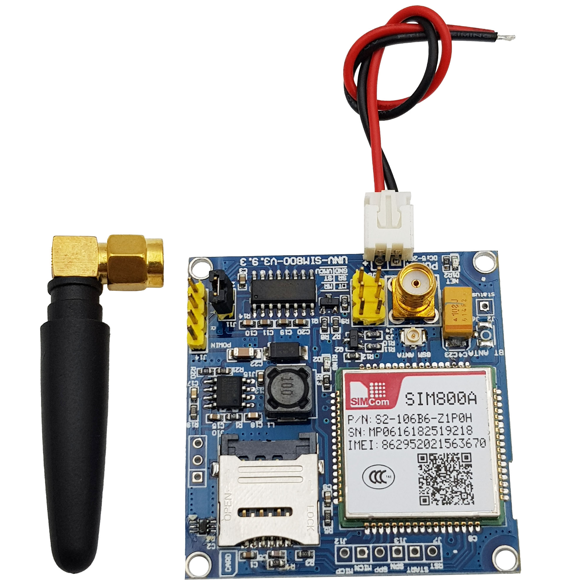 Mạch GSM GPRS Sim800A (SIM900A Update)