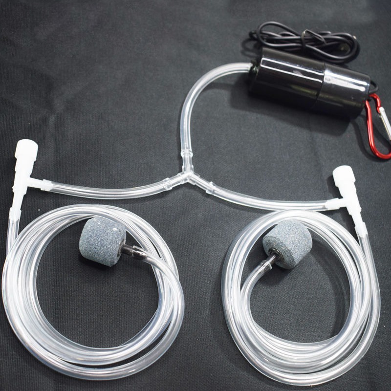 Mới Máy Bơm Oxy Cho Bể Cá Cổng USB 5v 1W