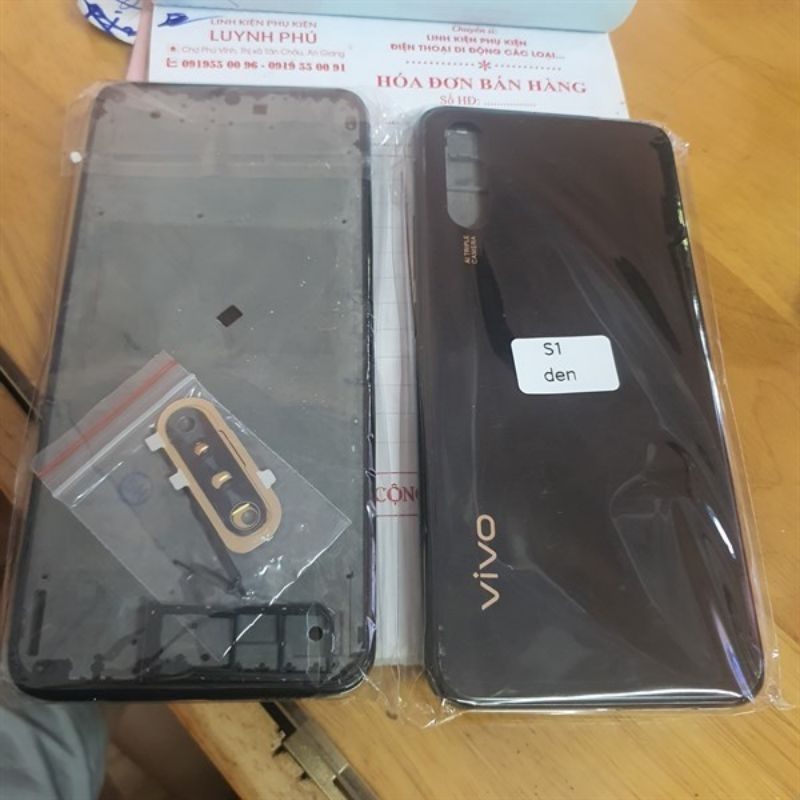 Vỏ vivo s1 có khay sim khung sườn