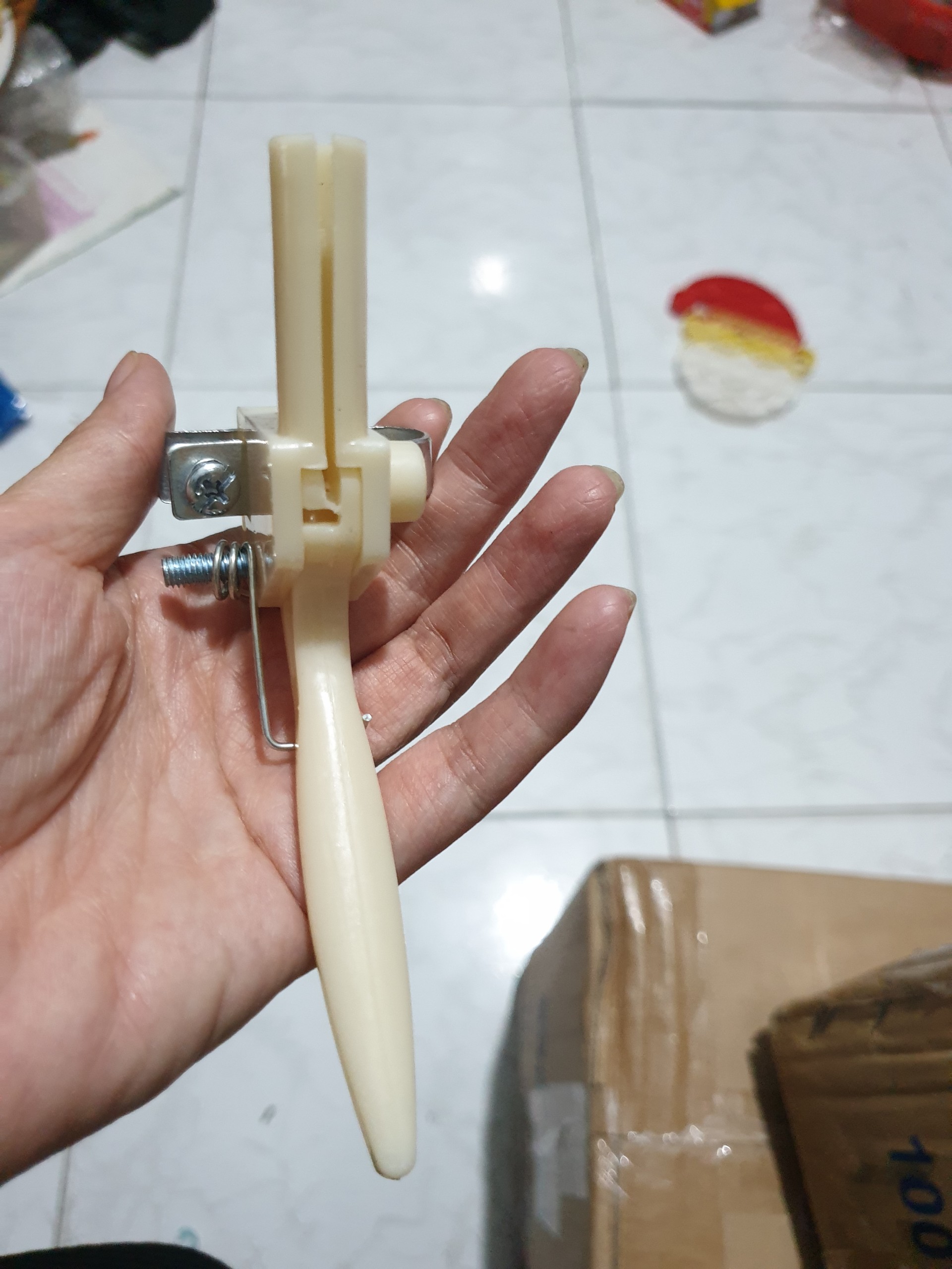 Lawn Mower Throttle. White - Short (2 Pcs)