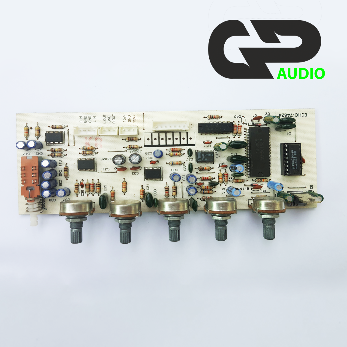 Circuit echo M50195 pulse 74624-circuit echo M50195 pulse 74624 used for amply karaoke-echo cover or mic light