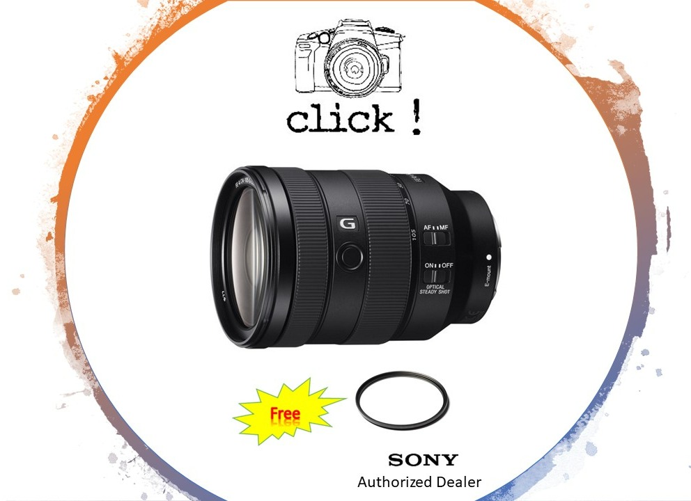 Sony Fe 24 105mm F4 G Oss Lens Self4g Free Sony Vf 77mpam Filter Lazada Singapore