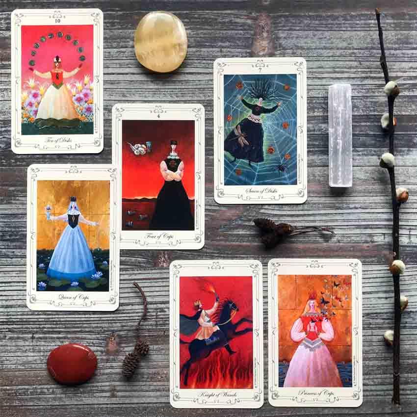Stella's Tarot Deck Card Games