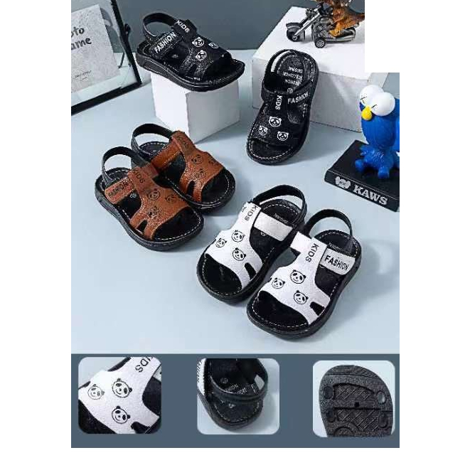 SANDAL HÌNH gấᴜ CAO SU DẺO SIÊU MỀM CHO BÉ