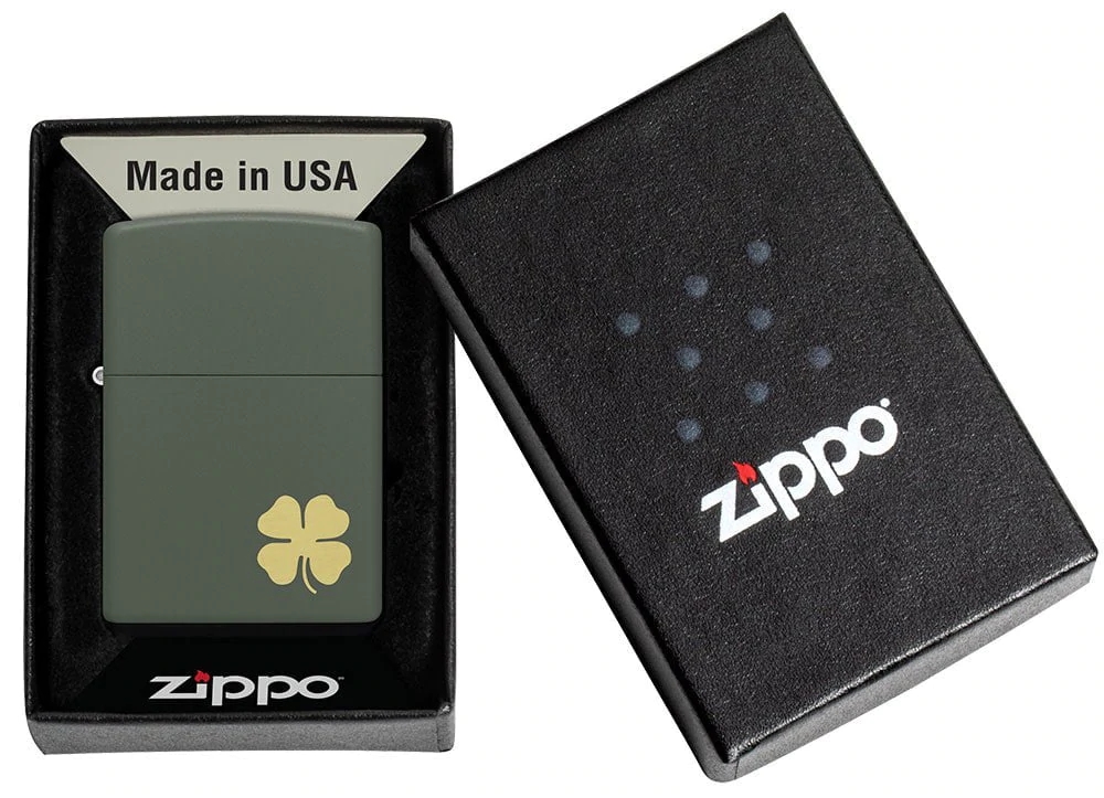 Bật Lửa Zippo Four Leaf Clover 49796