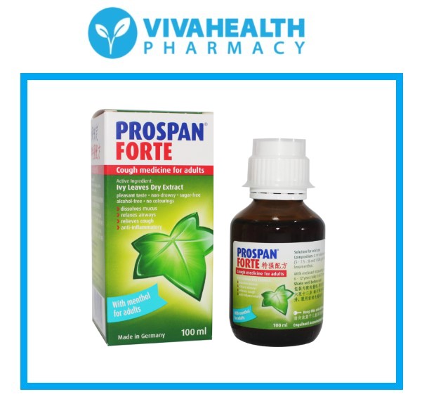 Prospan Forte with Menthol - 100mL | Lazada Singapore