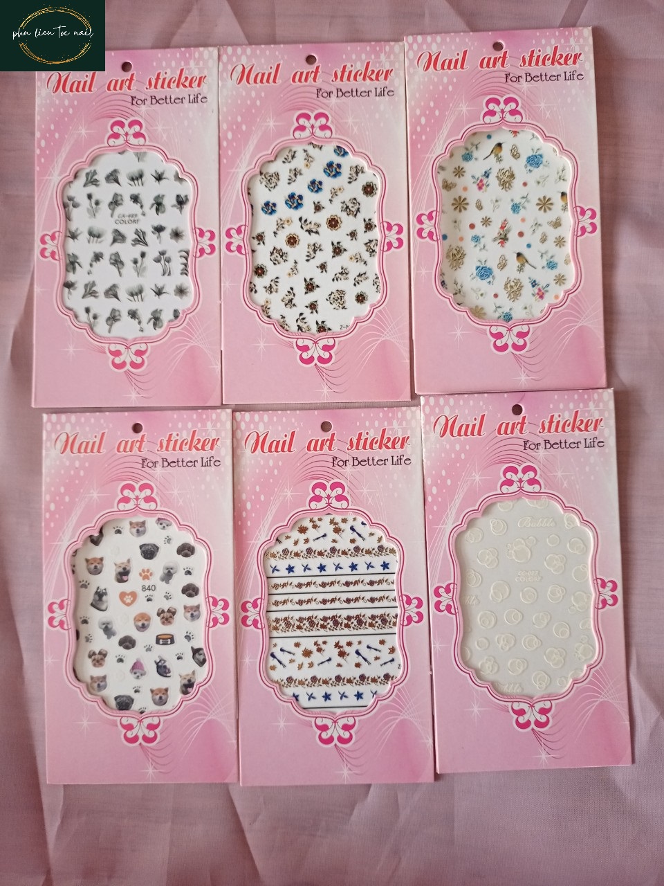 Sticker dán móng - Trường Thọ, TĐ