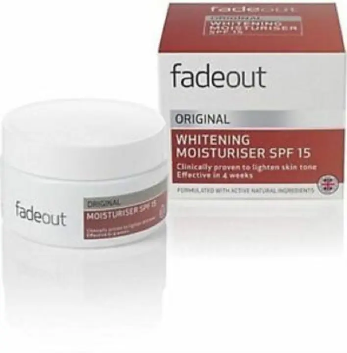 fade out moisturiser spf 15