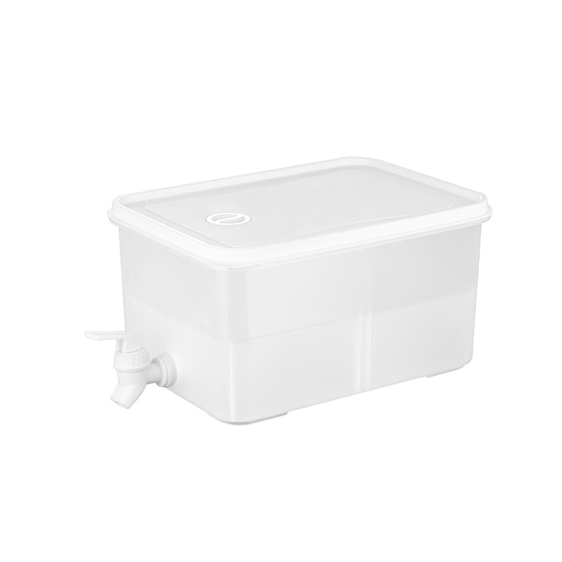 5L large capacity cold kettle Tap cold kettle water tank Thickened plastic material Cold bucket With faucet Household juice bucket