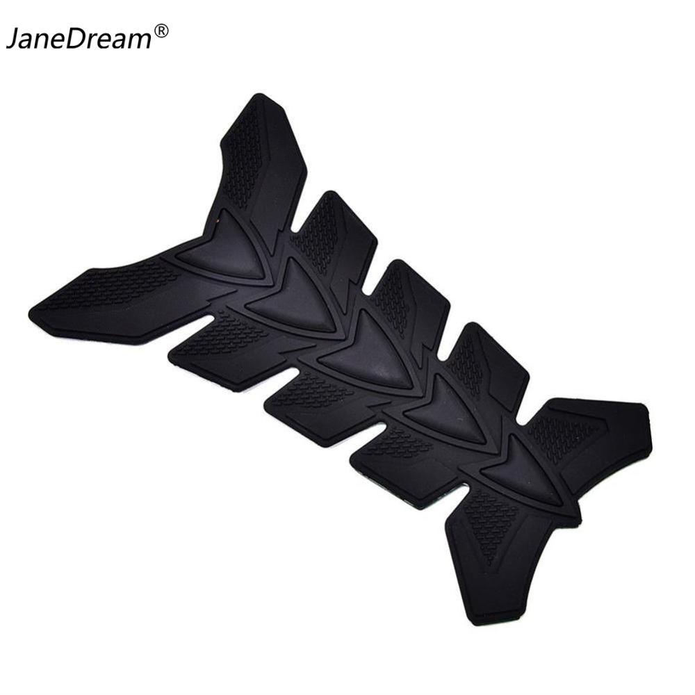 JaneDream 3D Rubber Motorcycle Gel Gas Oil Fuel Tank Pad Decal Sticker Emblems