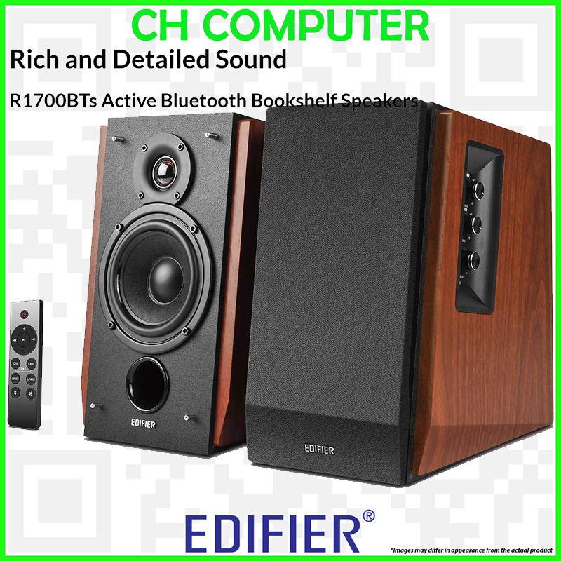 Edifier R1700BTs Active Bluetooth Bookshelf Speakers 2.0 Wireless
