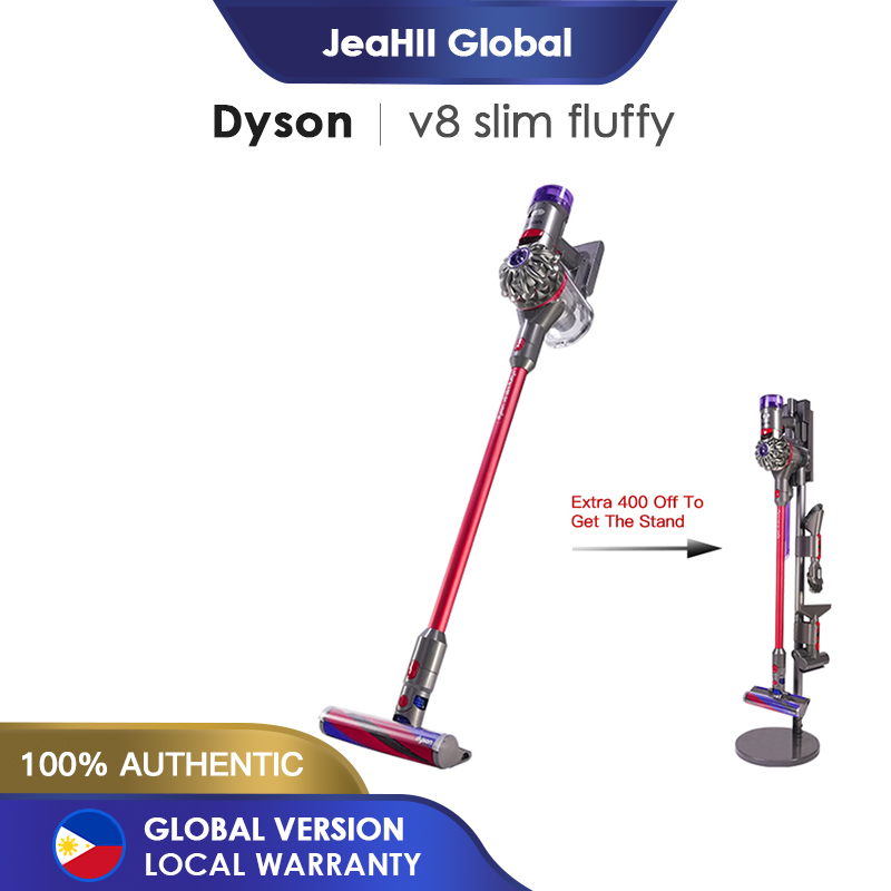 Dyson V8 Slim Fluffy Cordless Stick Vacuum Cleaner 115AW | Lazada PH