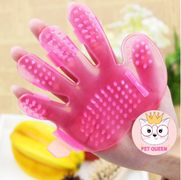 GĂNG TAY TẮM CHO CHÓ MÈO SILICON DẺO
