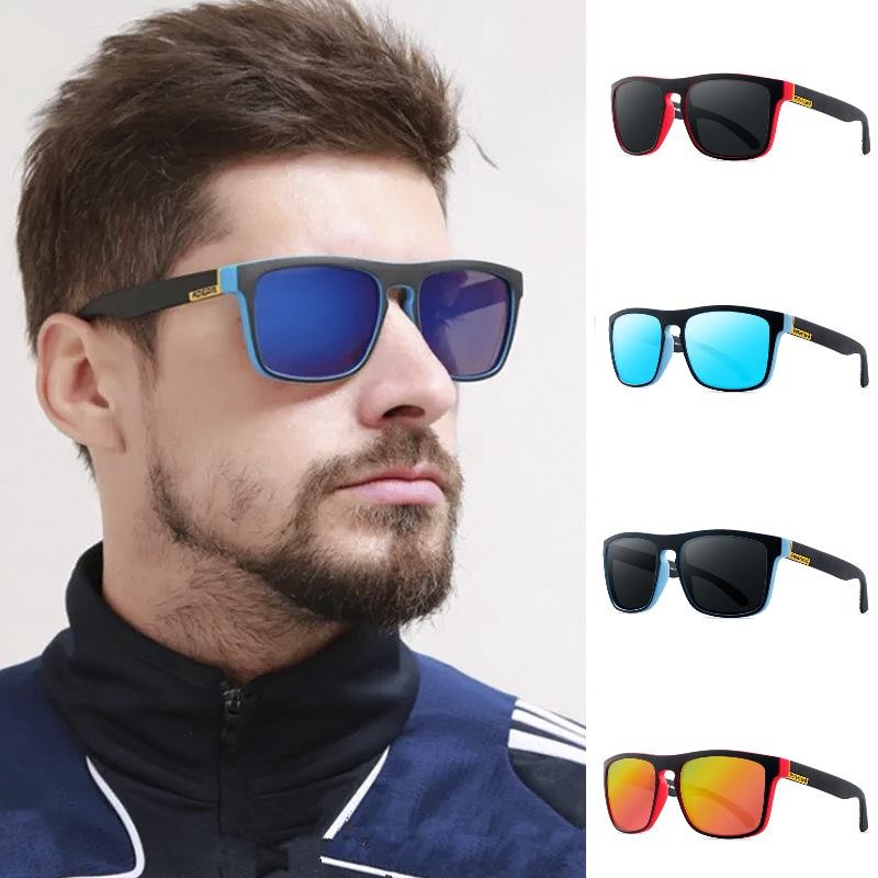 GCGAIK Polarized Sunglasses For Men - Aviator Style Square Frames, UV400 Protection For Driving, Fishing & Outdoor Sports
