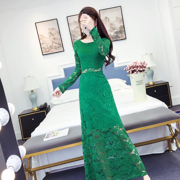 2020 Autumn Clothing Korean-style Tight Slim Fit Slimming Sexy Long ...