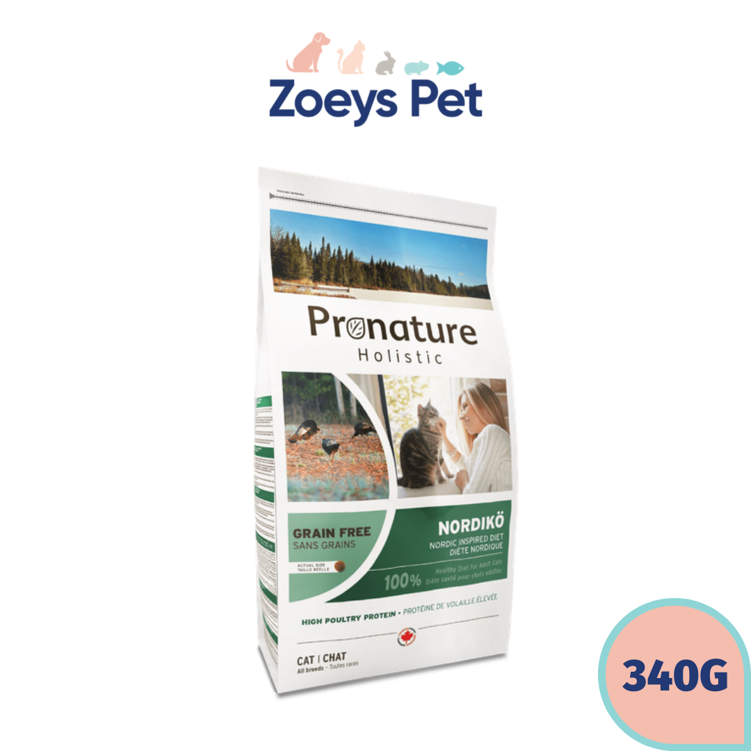 EXPIRY JANUARY 2023 Pronature Holistic Grain Free Dry Cat Food 340g